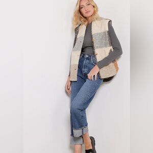 Evereve Good Sign Vest Size Medium NWT